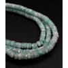 Chapelet Heishi en pierre facettée - fluorite