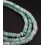 Chapelet Heishi en pierre facettée - fluorite