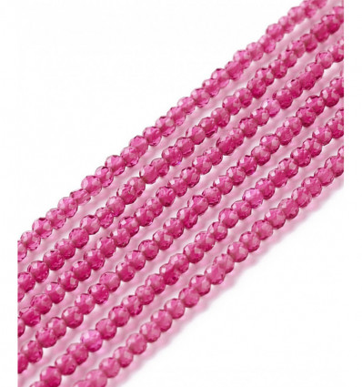2mm - Chapelet pierre - tourmaline