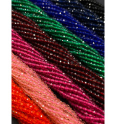 2mm - Chapelet pierre - tourmaline