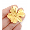 Pendentif pastille inoxydable poinçonnée