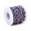 Chaine oeil protecteur bleu acier inoxydable (10cm)