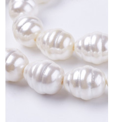 2mm - Chapelet perles de culture naturelles
