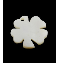 Pendentif nacre gros coeur