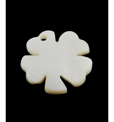 Pendentif nacre gros coeur