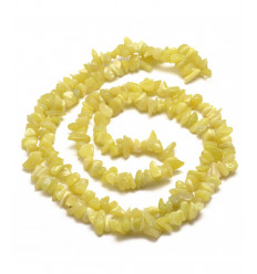 Chapelet pierre chips - aventurine verte