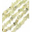 Chapelet pierre chips - aventurine verte