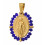 Pendentif pastille inoxydable poinçonnée