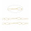 Chaine fine inoxydable (10cm)
