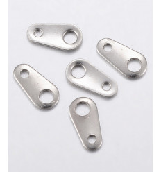 languette pour fermoir acier inox.
