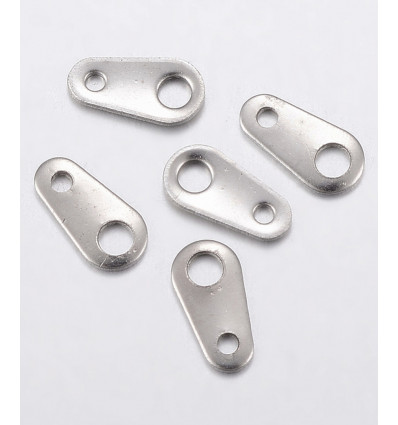 languette pour fermoir acier inox.