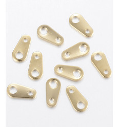 languette pour fermoir acier inox.
