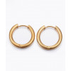 Créole inoxydable épaisse 30mm (2pcs)