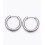 Créole inoxydable épaisse 30mm (2pcs)