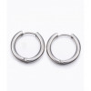 Créole inoxydable épaisse 30mm (2pcs)
