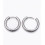 Créole inoxydable épaisse 30mm (2pcs)