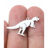 Pendentif pastille inoxydable poinçonnée