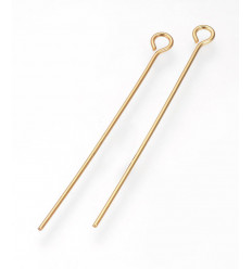 Créole inoxydable épaisse 30mm (2pcs)