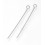 Créole inoxydable épaisse 30mm (2pcs)