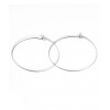 Créole acier inoxydable - doré (2pcs)
