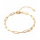 Collier chaine avec fermoir acier inoxydable