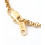 Collier chaine avec fermoir acier inoxydable