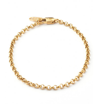 Collier chaine avec fermoir acier inoxydable