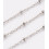 Chaine fine inoxydable (10cm)