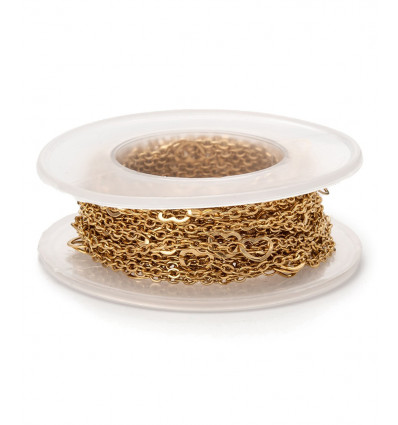 Chaine fine inoxydable (10cm)
