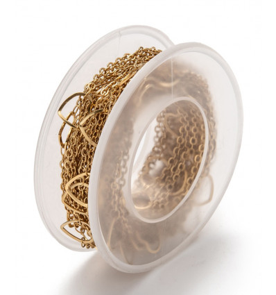 Chaine fine inoxydable (10cm)