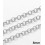 8mm - 170 anneaux - Anneaux brisés ronds