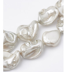 2mm - Chapelet perles de culture naturelles