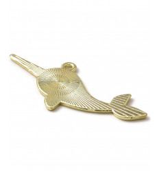Pendentif narval émaillé