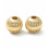 Perles rondes acier inoxydable (20pcs)