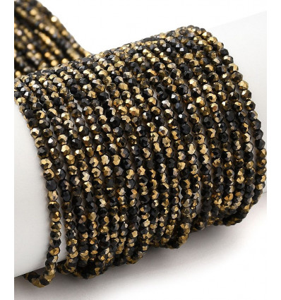 2mm - Chapelet pierre - tourmaline