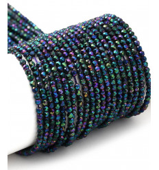 2mm - Chapelet pierre - tourmaline