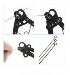 Mini pince à bijoux en acier inoxydable