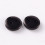 12mm - Bouton noir classique 2 trous