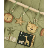 Tissu jacquard bio "Leaf" - Mind The Maker