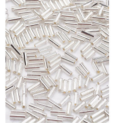 Perles tubes à broder 12mm