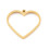 Pendentif coeur pour résine