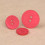 15mm - Bouton 2 trous satiné