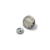 Bouton de jeans motif laurier