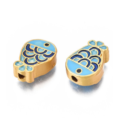 Perles rondes acier inoxydable (20pcs)