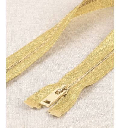 70 cm - zip séparable lurex