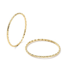 17,5mm - Pendentif cercle texturé