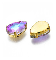 18mm - Strass à coudre - goutte