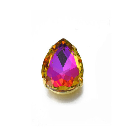 18mm - Strass à coudre - goutte