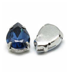 14mm - Strass à coudre - goutte