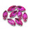 15mm - Strass à coudre - amande